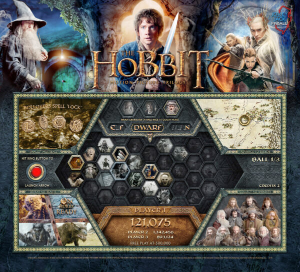 The Hobbit – Standard Pinball Machine - Image 3