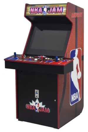 NBA Jam Deluxe Upright 4 Player Arcade Machine