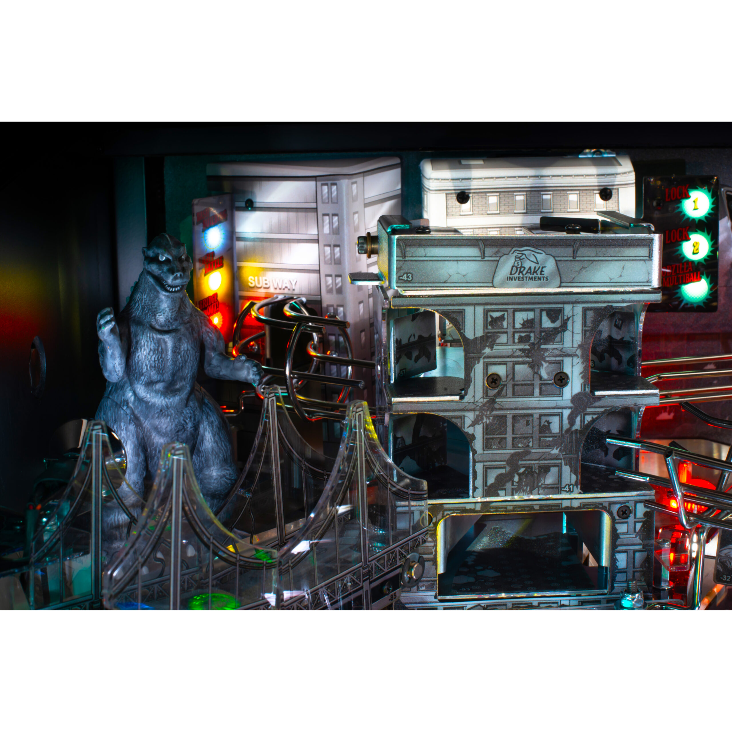 Godzilla 70th Anniversary Premium Pinball Machine by Stern - Image 6