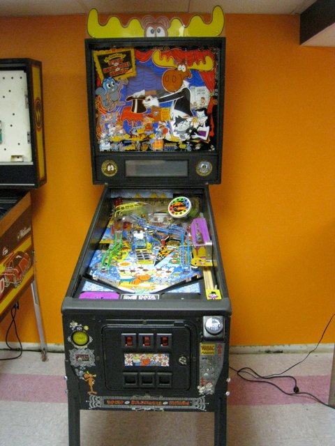 Adventures of Rocky and Bullwinkle and Friends Pinball Machine