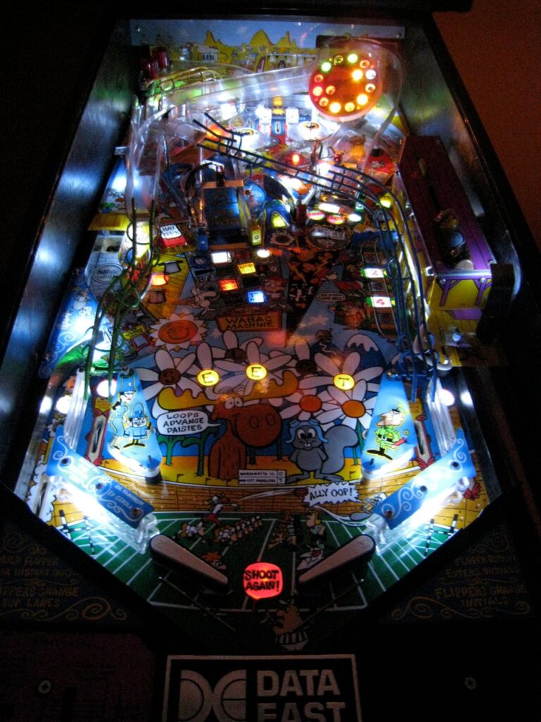 Adventures of Rocky and Bullwinkle and Friends Pinball Machine - Image 4