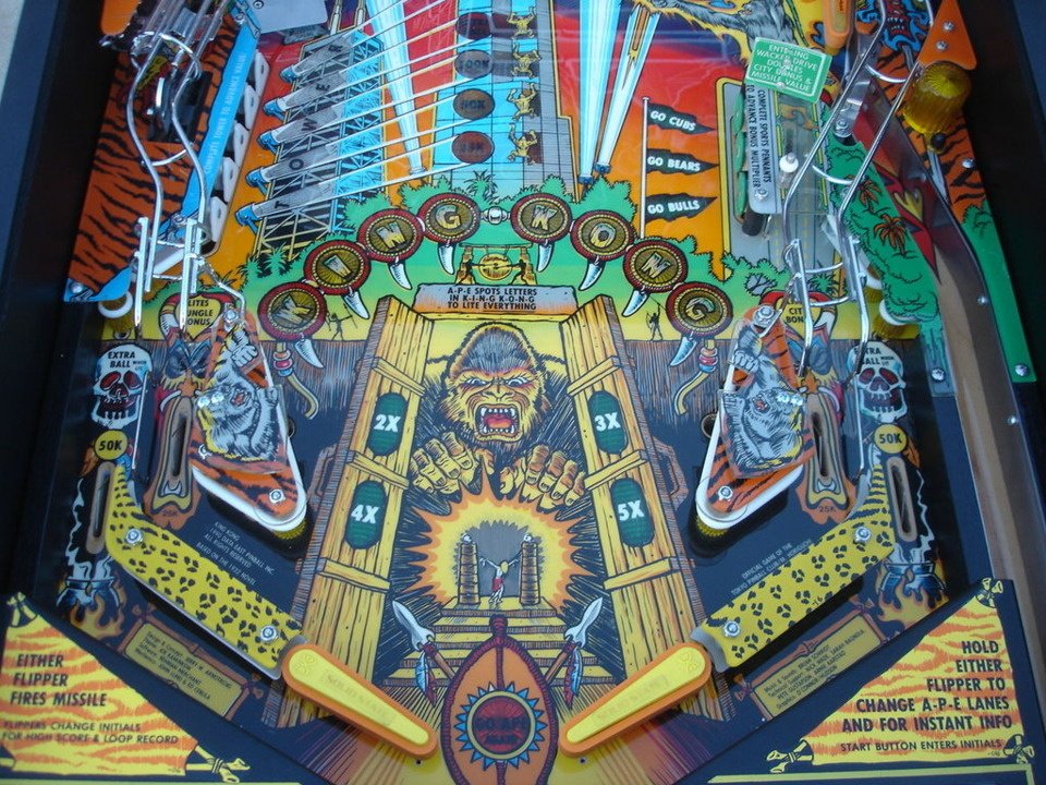 King Kong Pinball Machine - Image 3